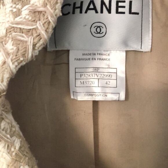 CHANEL Spring/ Summer 2008 Collection Silk Blazer/Jacket Size FR 42 - Picture 3 of 7